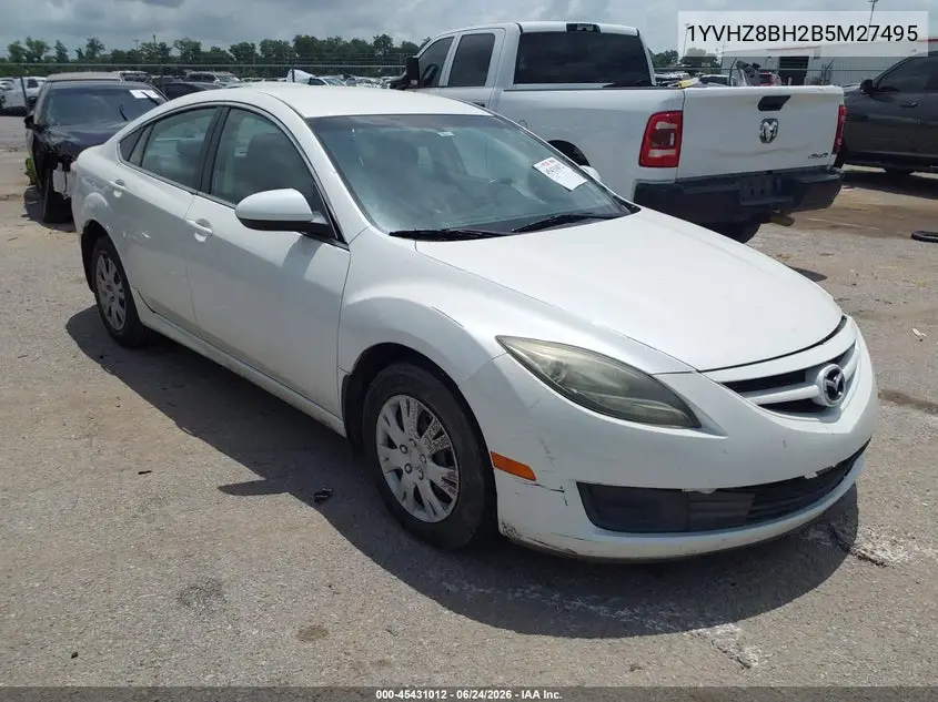 2011 Mazda Mazda6 I Sport VIN: 1YVHZ8BH2B5M27495 Lot: 45431012