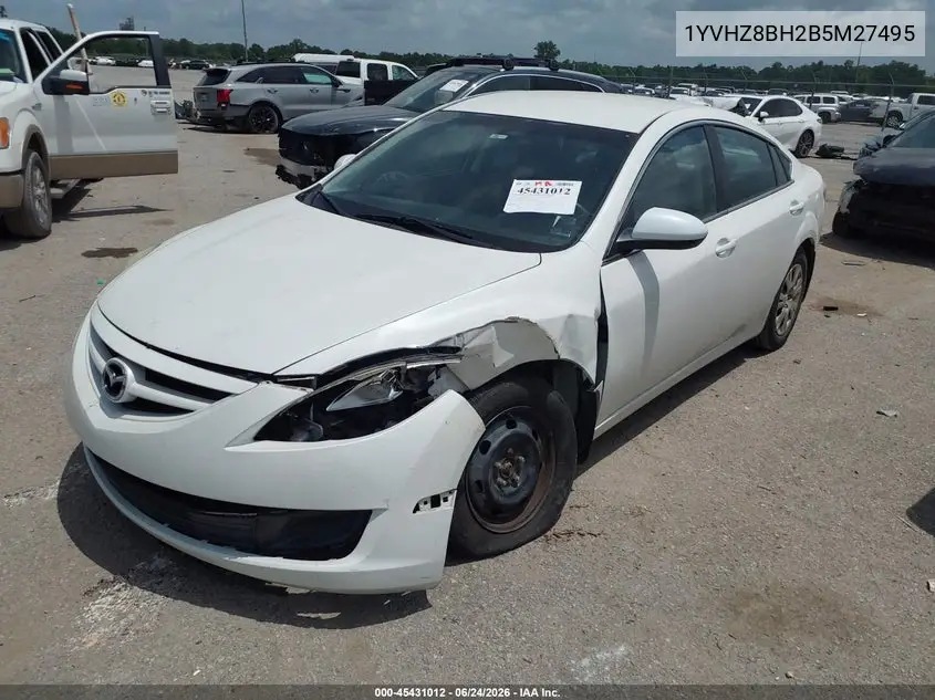 2011 Mazda Mazda6 I Sport VIN: 1YVHZ8BH2B5M27495 Lot: 45431012