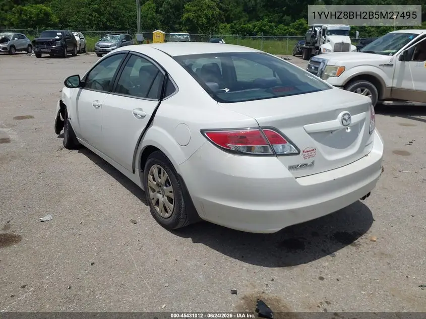 2011 Mazda Mazda6 I Sport VIN: 1YVHZ8BH2B5M27495 Lot: 45431012