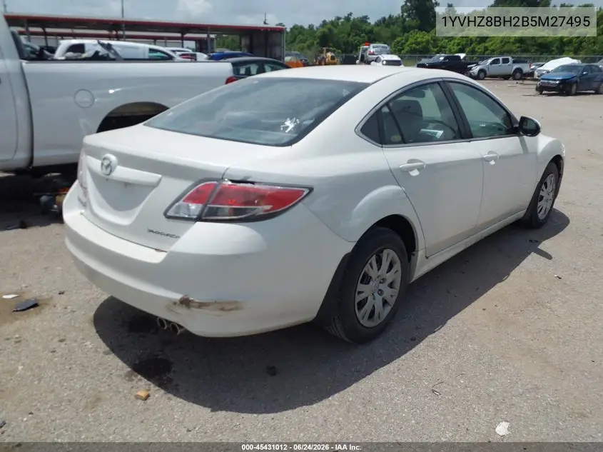 2011 Mazda Mazda6 I Sport VIN: 1YVHZ8BH2B5M27495 Lot: 45431012
