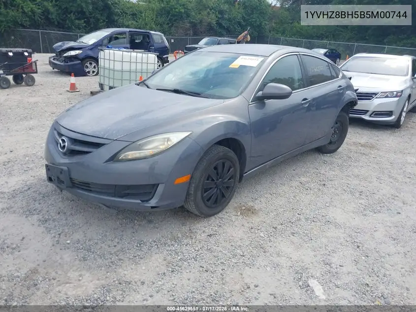 2011 Mazda Mazda6 I Sport VIN: 1YVHZ8BH5B5M00744 Lot: 45629551