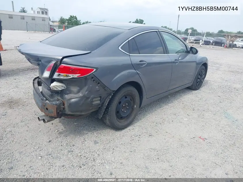 2011 Mazda Mazda6 I Sport VIN: 1YVHZ8BH5B5M00744 Lot: 45629551