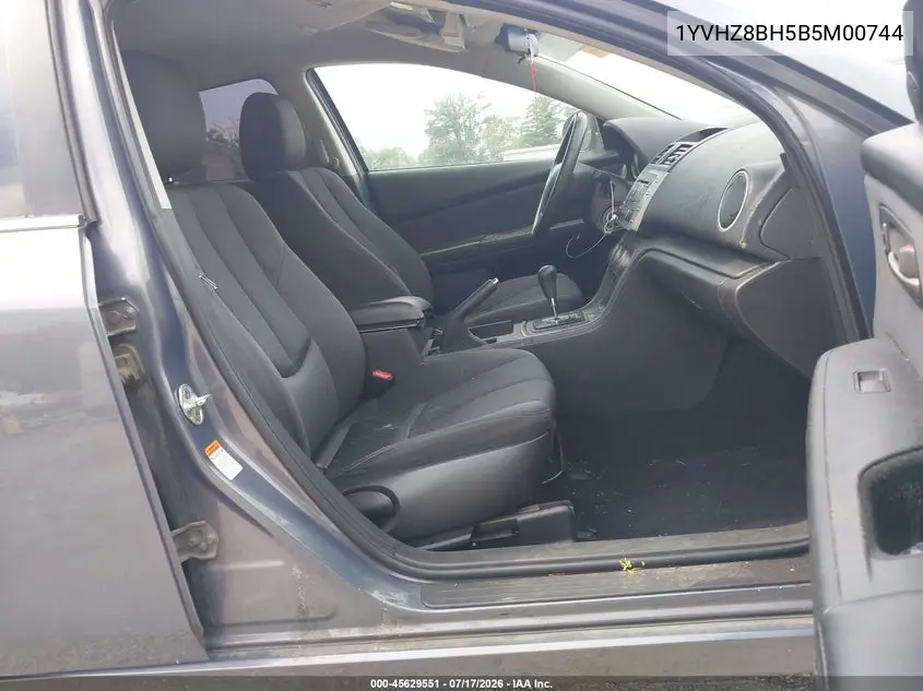 2011 Mazda Mazda6 I Sport VIN: 1YVHZ8BH5B5M00744 Lot: 45629551