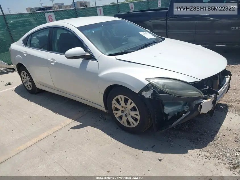 2011 Mazda Mazda6 I Sport VIN: 1YVHZ8BH1B5M22322 Lot: 45676812