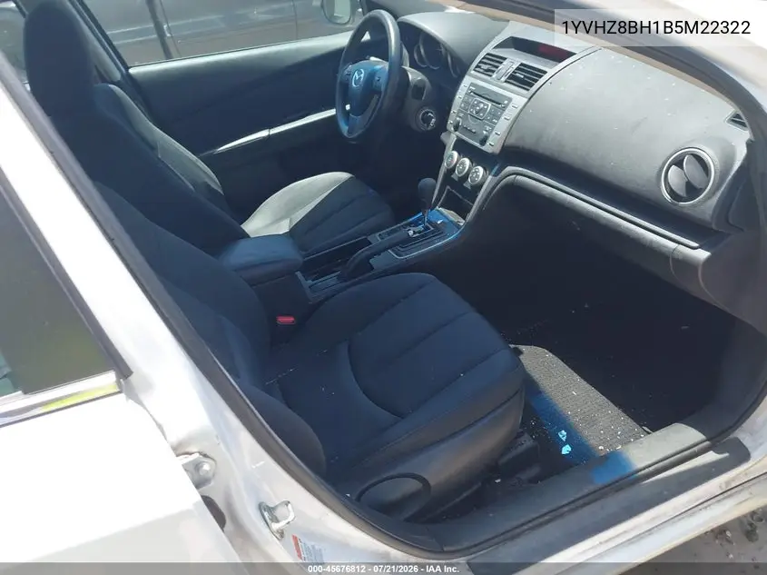 2011 Mazda Mazda6 I Sport VIN: 1YVHZ8BH1B5M22322 Lot: 45676812