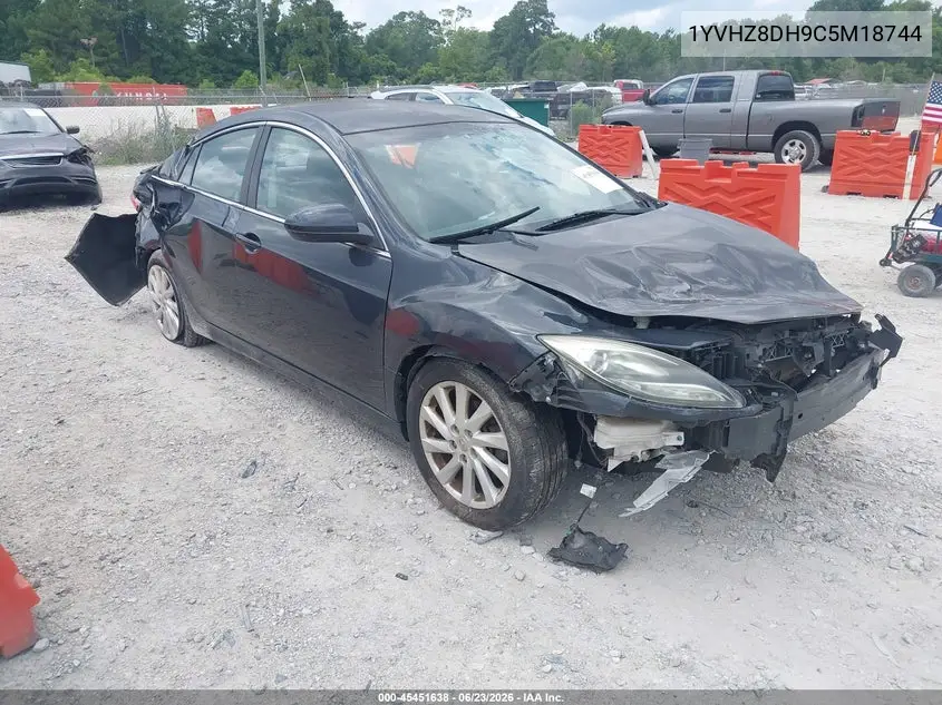 2012 Mazda Mazda6 I Touring VIN: 1YVHZ8DH9C5M18744 Lot: 45451638