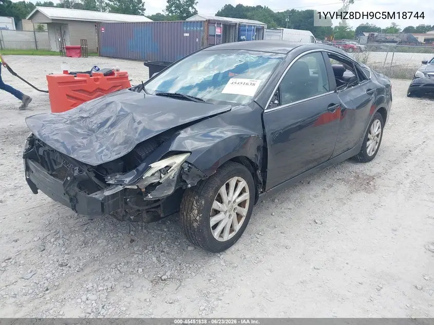 2012 Mazda Mazda6 I Touring VIN: 1YVHZ8DH9C5M18744 Lot: 45451638