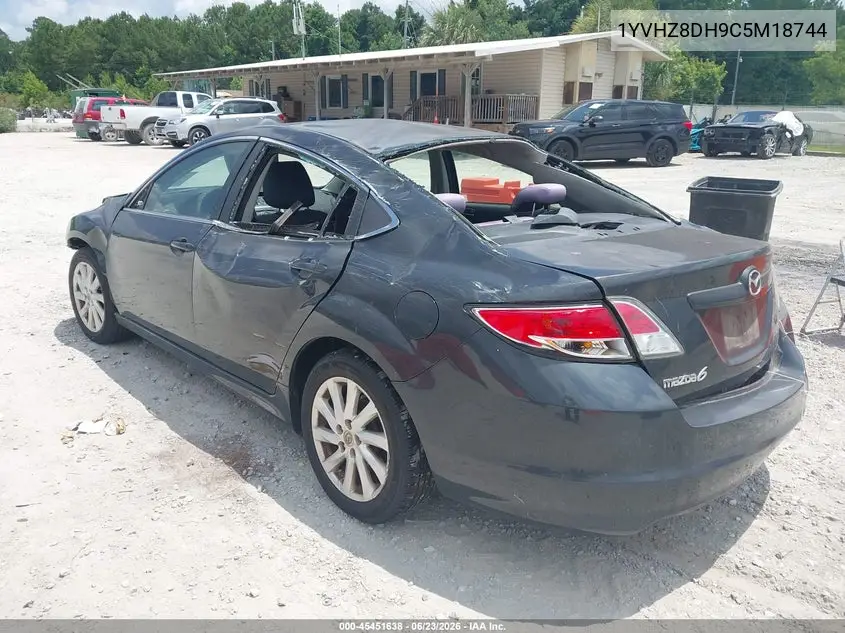 2012 Mazda Mazda6 I Touring VIN: 1YVHZ8DH9C5M18744 Lot: 45451638