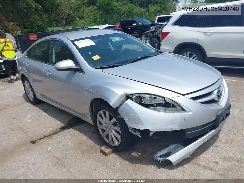 2012 Mazda Mazda6 I Touring VIN: 1YVHZ8DH0C5M20740 Lot: 45503083