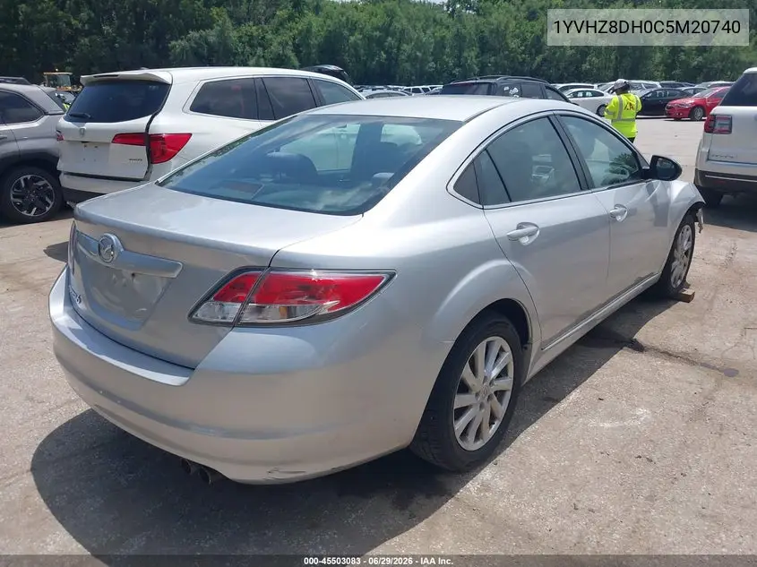 2012 Mazda Mazda6 I Touring VIN: 1YVHZ8DH0C5M20740 Lot: 45503083