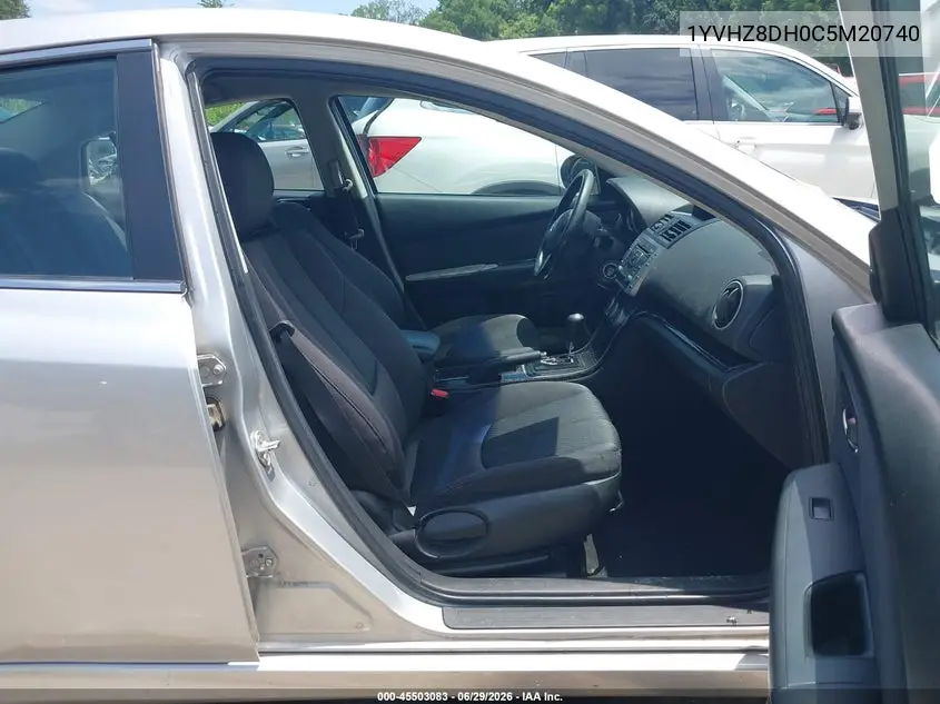 2012 Mazda Mazda6 I Touring VIN: 1YVHZ8DH0C5M20740 Lot: 45503083