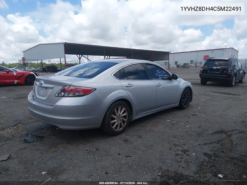 2012 Mazda Mazda6 I Touring VIN: 1YVHZ8DH4C5M22491 Lot: 45599334