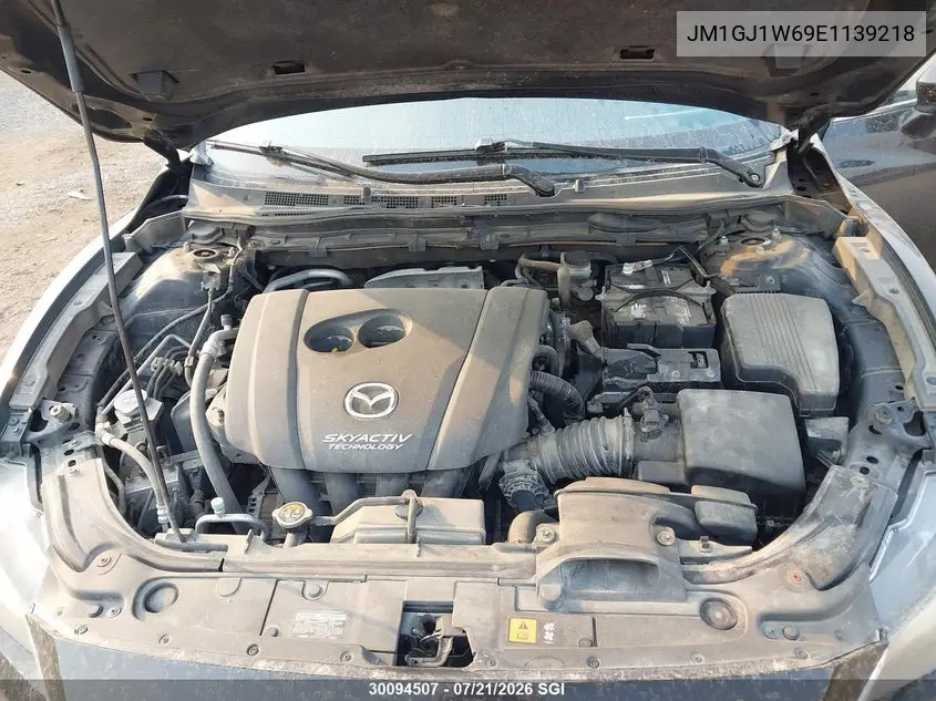 2014 Mazda 6 Grand Touring VIN: JM1GJ1W69E1139218 Lot: 30094507