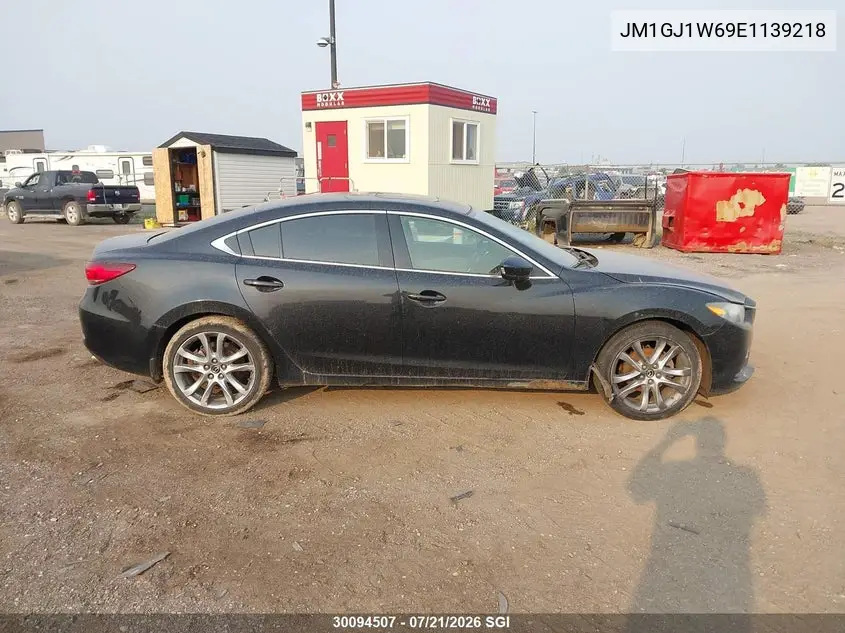 2014 Mazda 6 Grand Touring VIN: JM1GJ1W69E1139218 Lot: 30094507