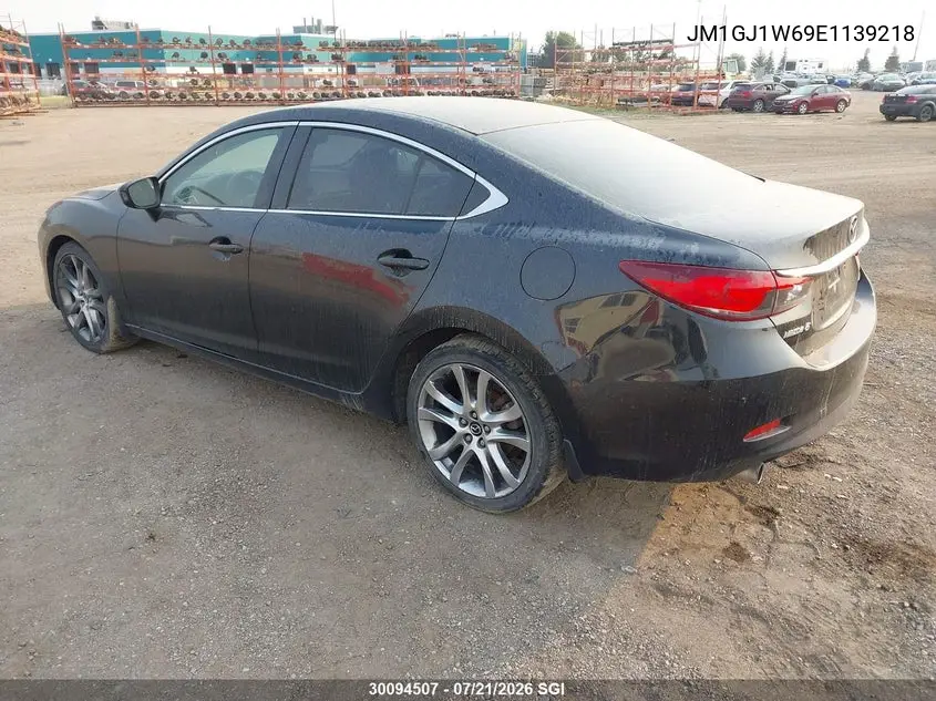 2014 Mazda 6 Grand Touring VIN: JM1GJ1W69E1139218 Lot: 30094507