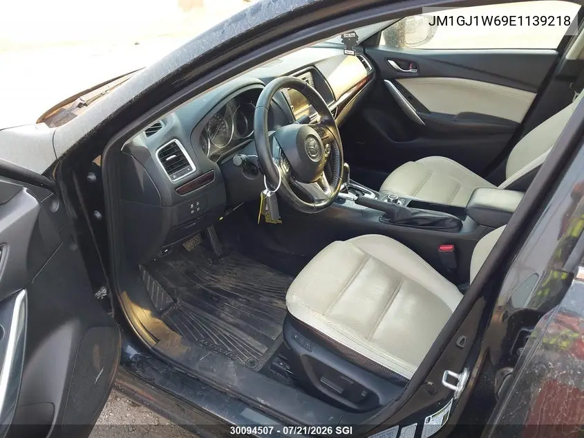 2014 Mazda 6 Grand Touring VIN: JM1GJ1W69E1139218 Lot: 30094507