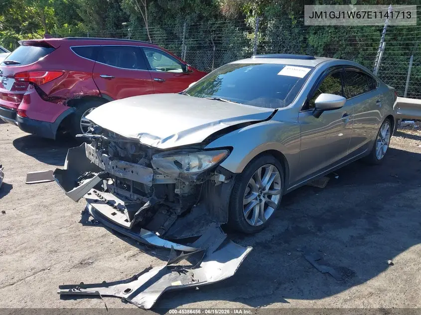 2014 Mazda Mazda6 I Grand Touring VIN: JM1GJ1W67E1141713 Lot: 45386456