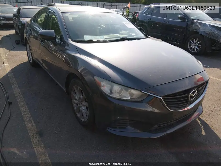 2014 Mazda Mazda6 I Sport VIN: JM1GJ1U63E1150623 Lot: 45585924