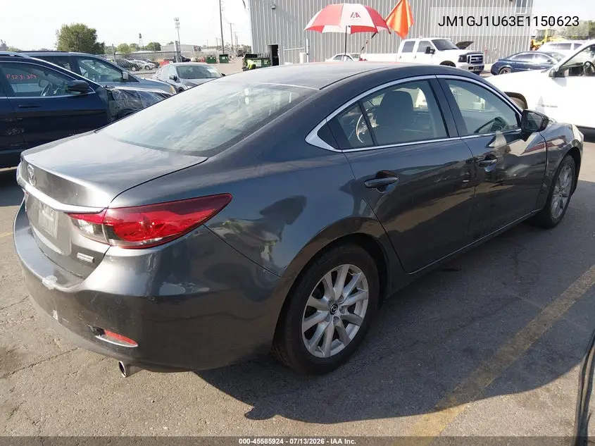 2014 Mazda Mazda6 I Sport VIN: JM1GJ1U63E1150623 Lot: 45585924