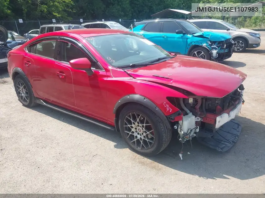 2014 Mazda Mazda6 I Sport VIN: JM1GJ1U56E1107983 Lot: 45668806