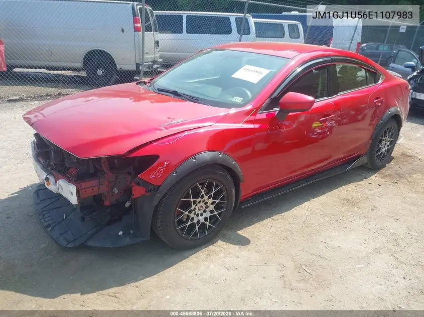 2014 Mazda Mazda6 I Sport VIN: JM1GJ1U56E1107983 Lot: 45668806