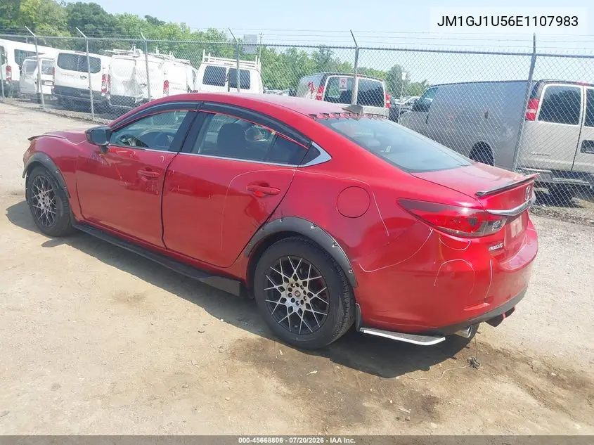 2014 Mazda Mazda6 I Sport VIN: JM1GJ1U56E1107983 Lot: 45668806