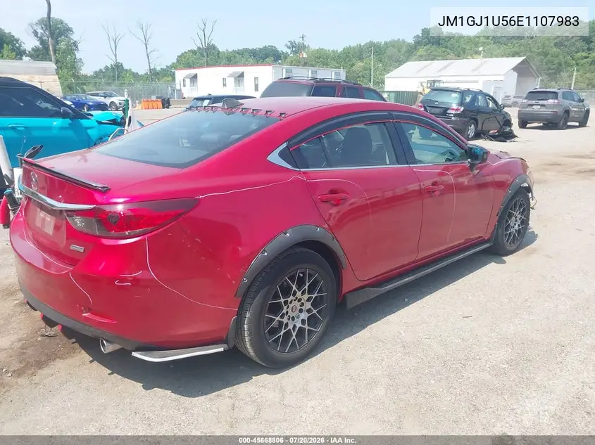 2014 Mazda Mazda6 I Sport VIN: JM1GJ1U56E1107983 Lot: 45668806