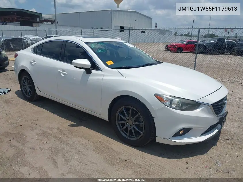 2015 Mazda Mazda6 I Grand Touring VIN: JM1GJ1W55F1179613 Lot: 45549302