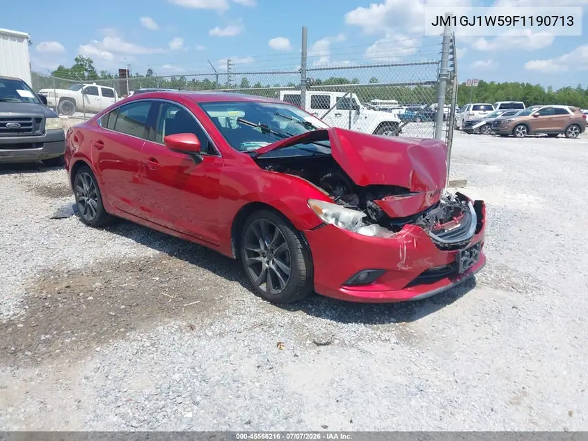 2015 Mazda Mazda6 I Grand Touring VIN: JM1GJ1W59F1190713 Lot: 45566216