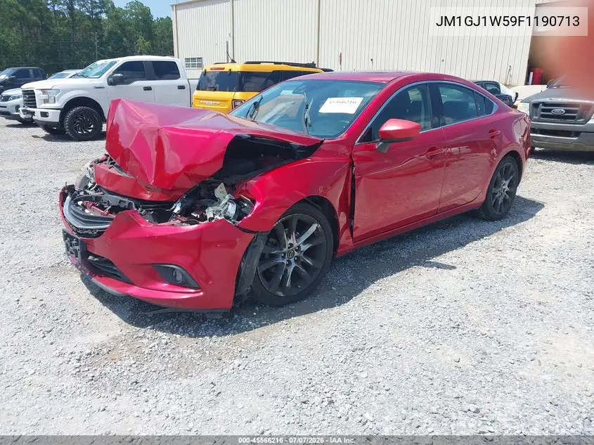 2015 Mazda Mazda6 I Grand Touring VIN: JM1GJ1W59F1190713 Lot: 45566216