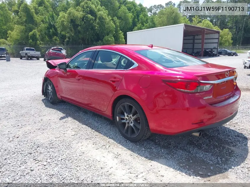 2015 Mazda Mazda6 I Grand Touring VIN: JM1GJ1W59F1190713 Lot: 45566216
