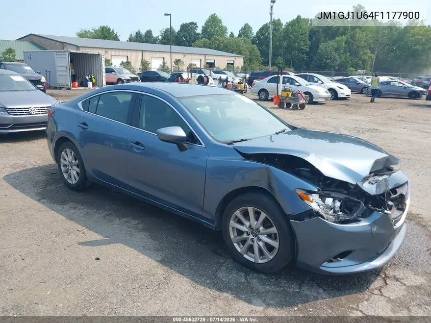 2015 Mazda Mazda6 I Sport VIN: JM1GJ1U64F1177900 Lot: 45632729