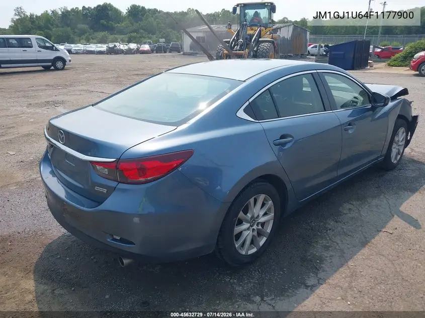 2015 Mazda Mazda6 I Sport VIN: JM1GJ1U64F1177900 Lot: 45632729