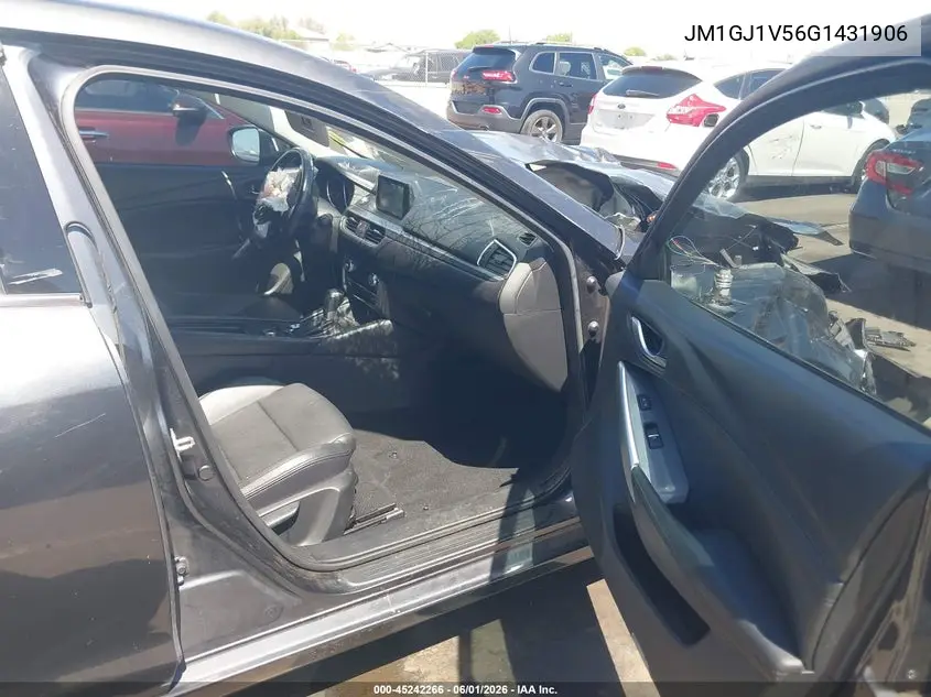 2016 Mazda Mazda6 I Touring VIN: JM1GJ1V56G1431906 Lot: 45242266