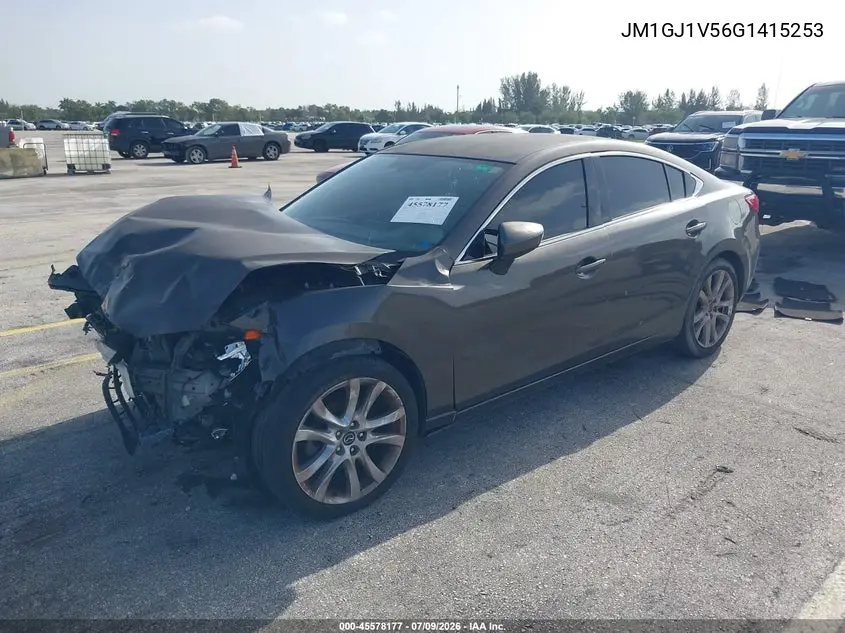 2016 Mazda Mazda6 I Touring VIN: JM1GJ1V56G1415253 Lot: 45578177