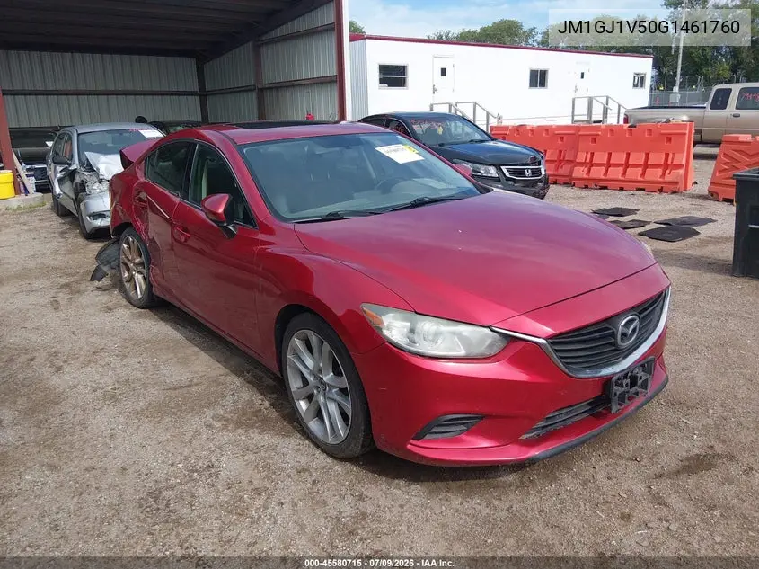 2016 Mazda Mazda6 I Touring VIN: JM1GJ1V50G1461760 Lot: 45580715