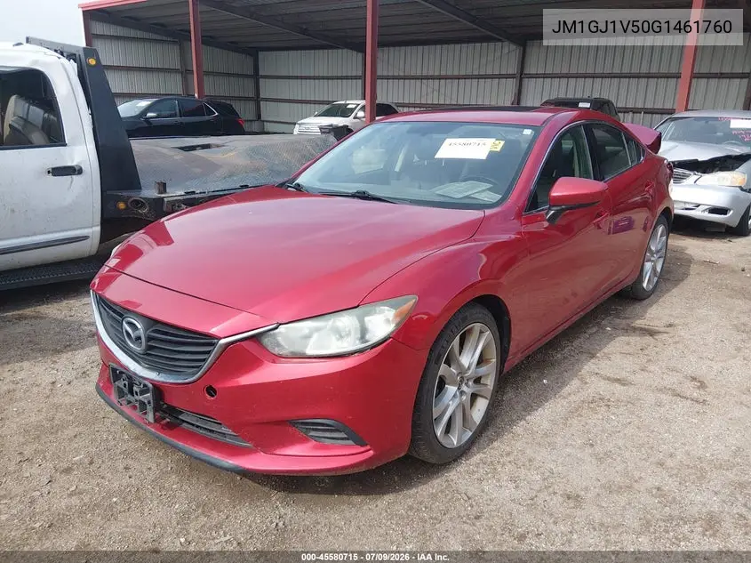 2016 Mazda Mazda6 I Touring VIN: JM1GJ1V50G1461760 Lot: 45580715