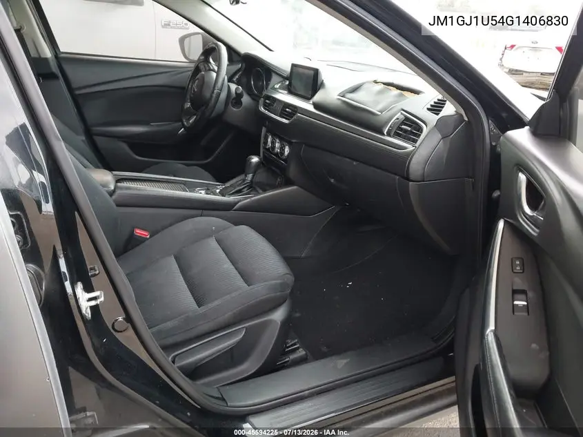 2016 Mazda Mazda6 I Sport VIN: JM1GJ1U54G1406830 Lot: 45594225