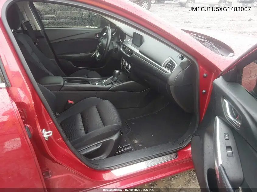 2016 Mazda Mazda6 I Sport VIN: JM1GJ1U5XG1483007 Lot: 45595847