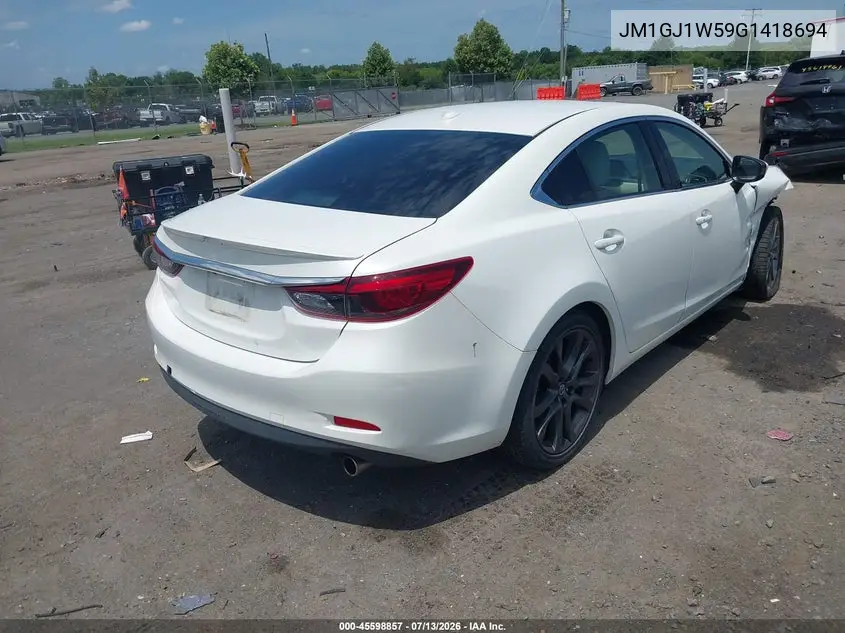 2016 Mazda Mazda6 I Grand Touring VIN: JM1GJ1W59G1418694 Lot: 45598857