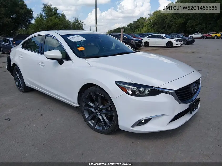 2016 Mazda Mazda6 I Grand Touring VIN: JM1GJ1W52G1456686 Lot: 45617730
