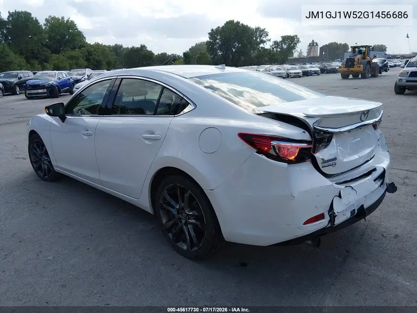 2016 Mazda Mazda6 I Grand Touring VIN: JM1GJ1W52G1456686 Lot: 45617730