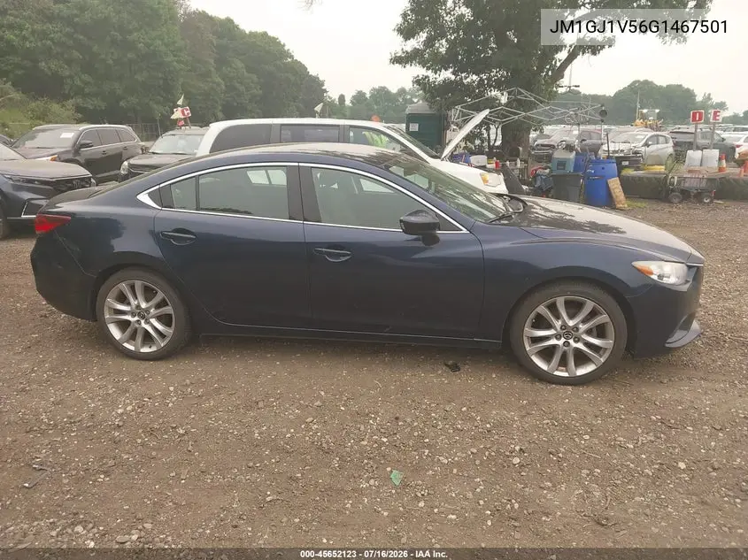 2016 Mazda Mazda6 I Touring VIN: JM1GJ1V56G1467501 Lot: 45652123