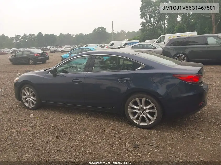 2016 Mazda Mazda6 I Touring VIN: JM1GJ1V56G1467501 Lot: 45652123