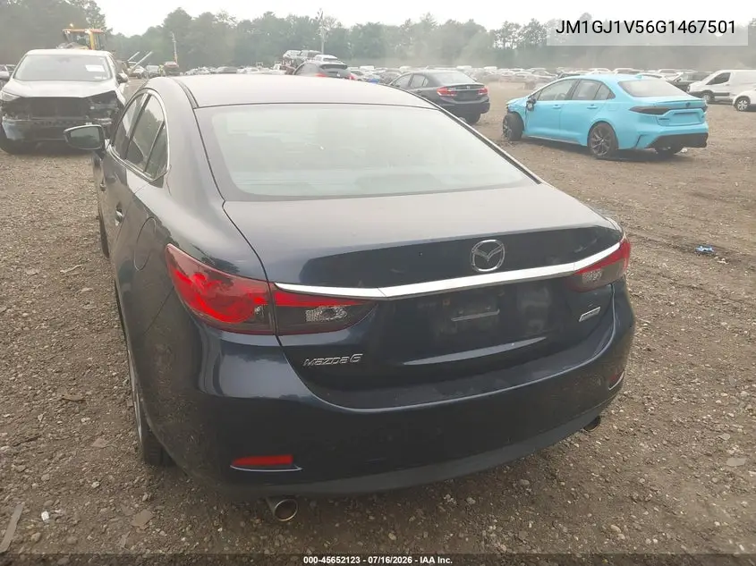 2016 Mazda Mazda6 I Touring VIN: JM1GJ1V56G1467501 Lot: 45652123