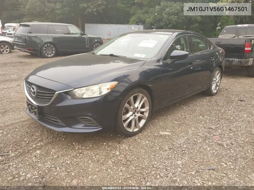 2016 Mazda Mazda6 I Touring VIN: JM1GJ1V56G1467501 Lot: 45652123