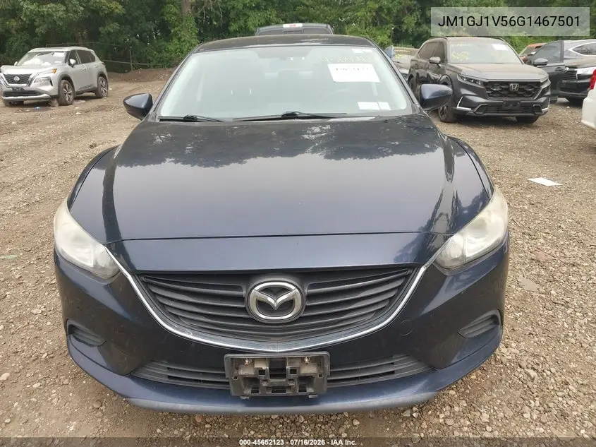 2016 Mazda Mazda6 I Touring VIN: JM1GJ1V56G1467501 Lot: 45652123