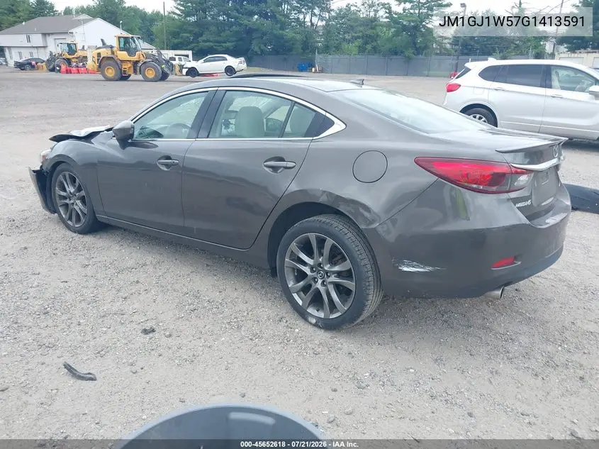 2016 Mazda Mazda6 I Grand Touring VIN: JM1GJ1W57G1413591 Lot: 45652618