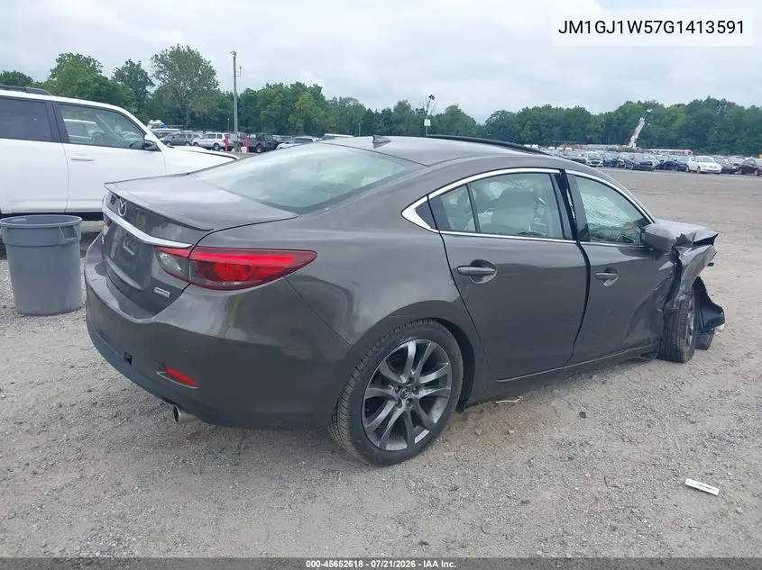 2016 Mazda Mazda6 I Grand Touring VIN: JM1GJ1W57G1413591 Lot: 45652618