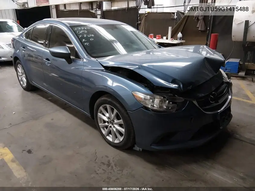 2016 Mazda Mazda6 I Sport VIN: JM1GJ1U59G1415488 Lot: 45656288